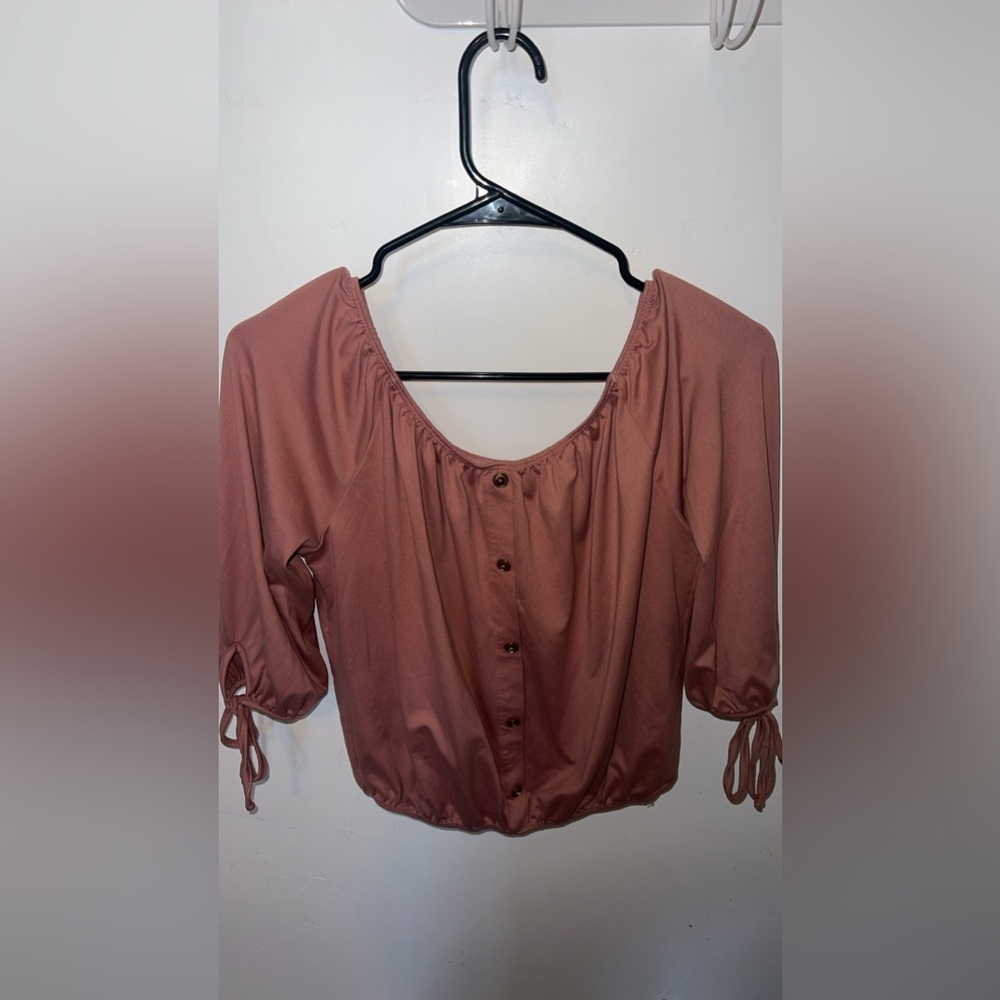Pink blouse